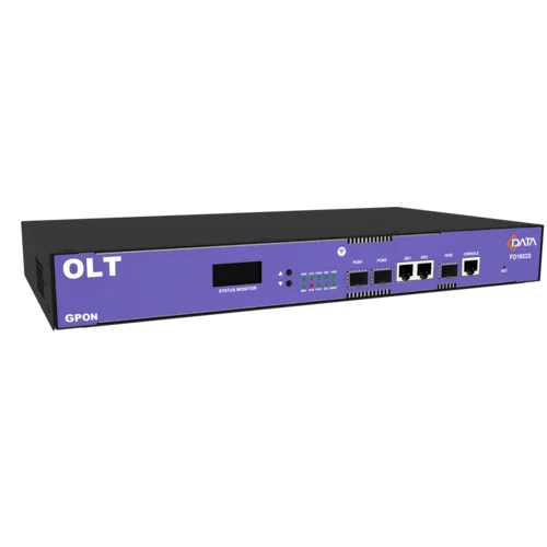 OLT C-DATA FD1602S-B1 с 2 портами GPON (SFP), 2 GE порта, 1 SFP+ порт, 1 БП АC