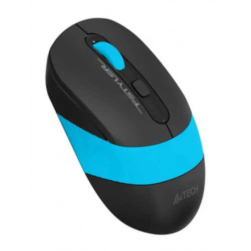 Мышь A4Tech Fstyler FG10 черный/синий оптическая (2000dpi) беспроводная USB (4but)