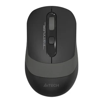 Мышь A4Tech Fstyler FG10 черный/серый оптическая (2000dpi) беспроводная USB (4but)