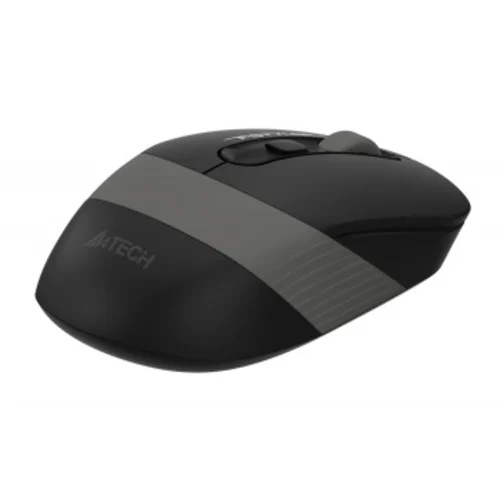 Мышь A4Tech Fstyler FG10 черный/серый оптическая (2000dpi) беспроводная USB (4but)