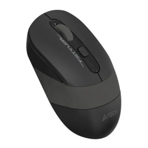 Мышь A4Tech Fstyler FG10 черный/серый оптическая (2000dpi) беспроводная USB (4but)