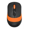 Мышь A4Tech Fstyler FG10 черный/оранжевый оптическая (2000dpi) беспроводная USB (4but)