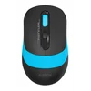Клавиатура + мышь A4Tech Fstyler FG1010 клав:черный/синий мышь:черный/синий USB беспроводная Multimedia (FG1010 BLUE)