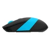 Клавиатура + мышь A4Tech Fstyler FG1010 клав:черный/синий мышь:черный/синий USB беспроводная Multimedia (FG1010 BLUE)