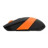 Клавиатура + мышь A4Tech Fstyler FG1010 клав:черный/оранжевый мышь:черный/оранжевый USB беспроводная Multimedia (FG1010 ORANGE)