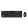 Клавиатура + мышь A4Tech Fstyler FG1010S клав:черный/серый мышь:черный/серый USB беспроводная Multimedia (FG1010S GREY)