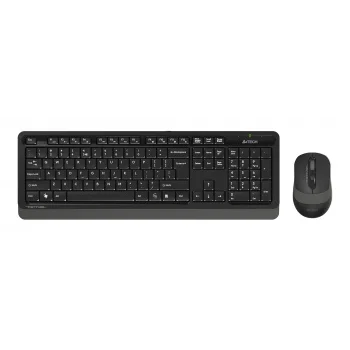 Клавиатура + мышь A4Tech Fstyler FG1010S клав:черный/серый мышь:черный/серый USB беспроводная Multimedia (FG1010S GREY)
