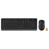 Клавиатура + мышь A4Tech Fstyler FG1012 клав:черный/серый мышь:черный USB беспроводная Multimedia (FG1012 BLACK)