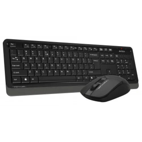 Клавиатура + мышь A4Tech Fstyler FG1012 клав:черный/серый мышь:черный USB беспроводная Multimedia (FG1012 BLACK)