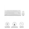 Клавиатура + мышь A4Tech Fstyler FG1012 клав:белый мышь:белый USB беспроводная Multimedia (FG1012 WHITE)