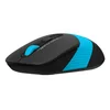 Мышь A4Tech Fstyler FG10S черный/синий оптическая (2000dpi) silent беспроводная USB для ноутбука (4but)