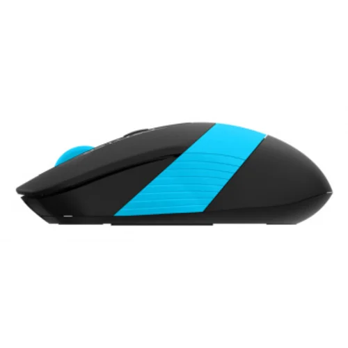 Мышь A4Tech Fstyler FG10S черный/синий оптическая (2000dpi) silent беспроводная USB для ноутбука (4but)
