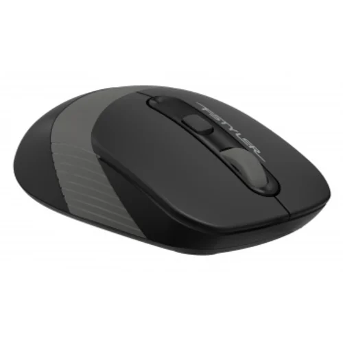 Мышь A4Tech Fstyler FG10S черный/серый оптическая (2000dpi) silent беспроводная USB для ноутбука (4but)