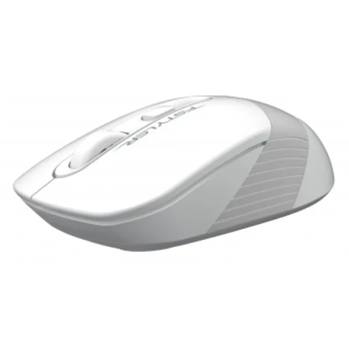 Мышь A4Tech Fstyler FG10S белый/серый оптическая (2000dpi) silent беспроводная USB для ноутбука (4but)
