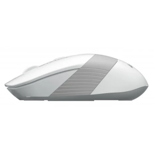 Мышь A4Tech Fstyler FG10S белый/серый оптическая (2000dpi) silent беспроводная USB для ноутбука (4but)