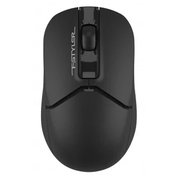 Мышь A4Tech Fstyler FG12 черный оптическая (1200dpi) беспроводная USB (3but)