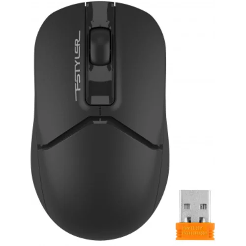 Мышь A4Tech Fstyler FG12 черный оптическая (1200dpi) беспроводная USB (3but)