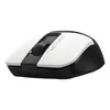 Мышь A4Tech Fstyler FG12 Panda белый/черный оптическая (1200dpi) беспроводная USB (3but)