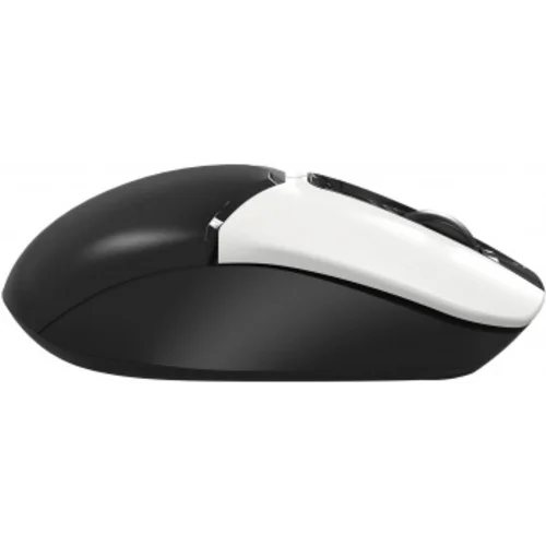 Мышь A4Tech Fstyler FG12 Panda белый/черный оптическая (1200dpi) беспроводная USB (3but)