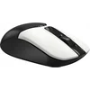 Мышь A4Tech Fstyler FG12 Panda белый/черный оптическая (1200dpi) беспроводная USB (3but)