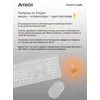 Мышь A4Tech Fstyler FG12 Panda белый/черный оптическая (1200dpi) беспроводная USB (3but)