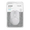 Мышь A4Tech Fstyler FG12 белый оптическая (1200dpi) беспроводная USB (3but)