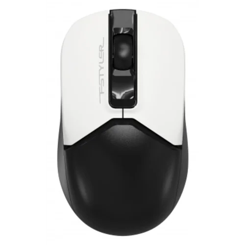 Мышь A4Tech Fstyler FG12S Panda белый/черный оптическая (1200dpi) silent беспроводная USB (3but)