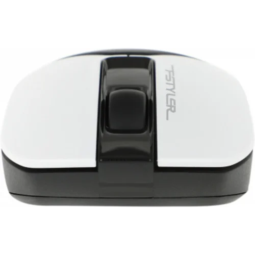 Мышь A4Tech Fstyler FG12S Panda белый/черный оптическая (1200dpi) silent беспроводная USB (3but)
