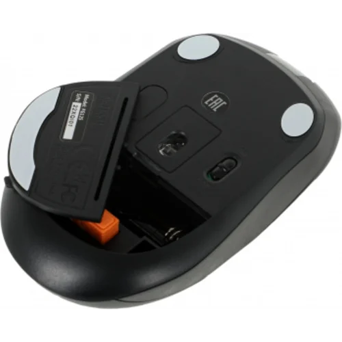 Мышь A4Tech Fstyler FG12S Panda белый/черный оптическая (1200dpi) silent беспроводная USB (3but)