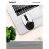 Мышь A4Tech Fstyler FG12S Panda белый/черный оптическая (1200dpi) silent беспроводная USB (3but)