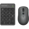 Числовой блок + мышь A4Tech Fstyler FG1600C Air клав:серый мышь:серый/черный USB беспроводная slim (FG1600C)