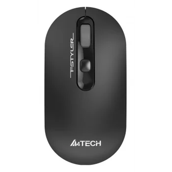 Мышь A4Tech Fstyler FG20 серый оптическая (2000dpi) беспроводная USB для ноутбука (4but)
