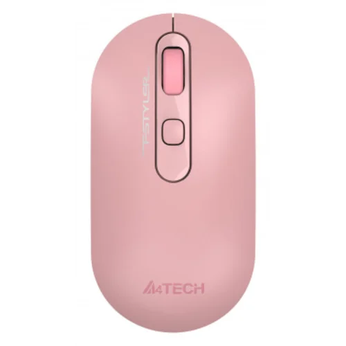 Мышь A4Tech Fstyler FG20 розовый оптическая (2000dpi) беспроводная USB для ноутбука (4but)