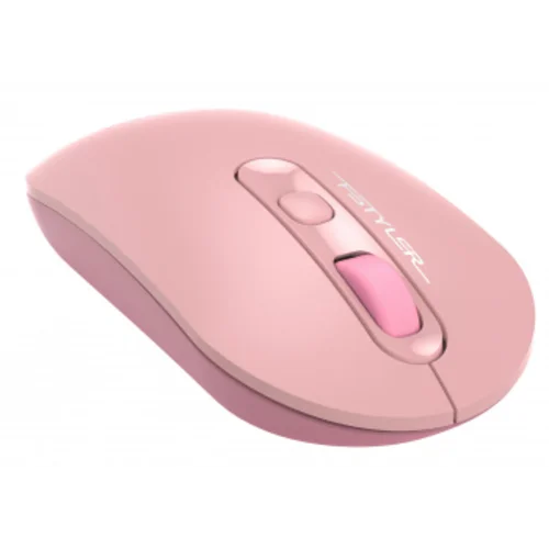 Мышь A4Tech Fstyler FG20 розовый оптическая (2000dpi) беспроводная USB для ноутбука (4but)