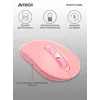 Мышь A4Tech Fstyler FG20 розовый оптическая (2000dpi) беспроводная USB для ноутбука (4but)