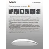 Мышь A4Tech Fstyler FG20 белый оптическая (2000dpi) беспроводная USB для ноутбука (4but)
