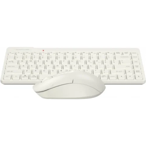 Клавиатура + мышь A4Tech Fstyler FG2200 Air2 клав:бежевый мышь:бежевый USB беспроводная slim