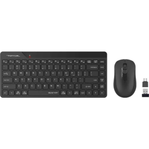 Клавиатура + мышь A4Tech Fstyler FG2200 Air2 клав:черный мышь:черный USB беспроводная slim