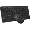 Клавиатура + мышь A4Tech Fstyler FG2200 Air2 клав:черный мышь:черный USB беспроводная slim