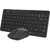 Клавиатура + мышь A4Tech Fstyler FG2200 Air2 клав:черный мышь:черный USB беспроводная slim