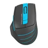 Мышь A4Tech Fstyler FG30 серый/синий оптическая (2000dpi) беспроводная USB (6but)