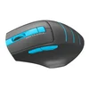 Мышь A4Tech Fstyler FG30 серый/синий оптическая (2000dpi) беспроводная USB (6but)