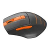 Мышь A4Tech Fstyler FG30 серый/оранжевый оптическая (2000dpi) беспроводная USB (6but)