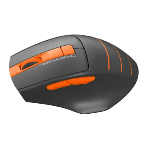 Мышь A4Tech Fstyler FG30 серый/оранжевый оптическая (2000dpi) беспроводная USB (6but)