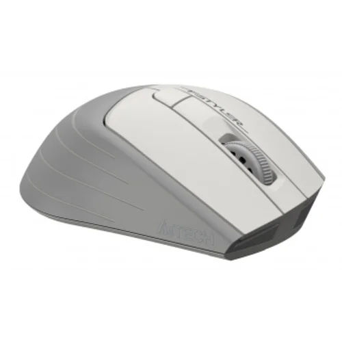 Мышь A4Tech Fstyler FG30 белый/серый оптическая (2000dpi) беспроводная USB (6but)