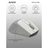 Мышь A4Tech Fstyler FG30 белый/серый оптическая (2000dpi) беспроводная USB (6but)
