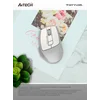 Мышь A4Tech Fstyler FG30 белый/серый оптическая (2000dpi) беспроводная USB (6but)