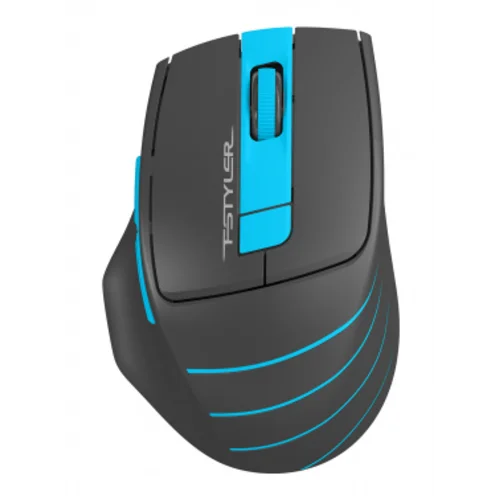 Мышь A4Tech Fstyler FG30S серый/синий оптическая (2000dpi) silent беспроводная USB (5but)
