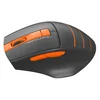 Мышь A4Tech Fstyler FG30S серый/оранжевый оптическая (2000dpi) silent беспроводная USB (6but)