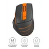 Мышь A4Tech Fstyler FG30S серый/оранжевый оптическая (2000dpi) silent беспроводная USB (6but)